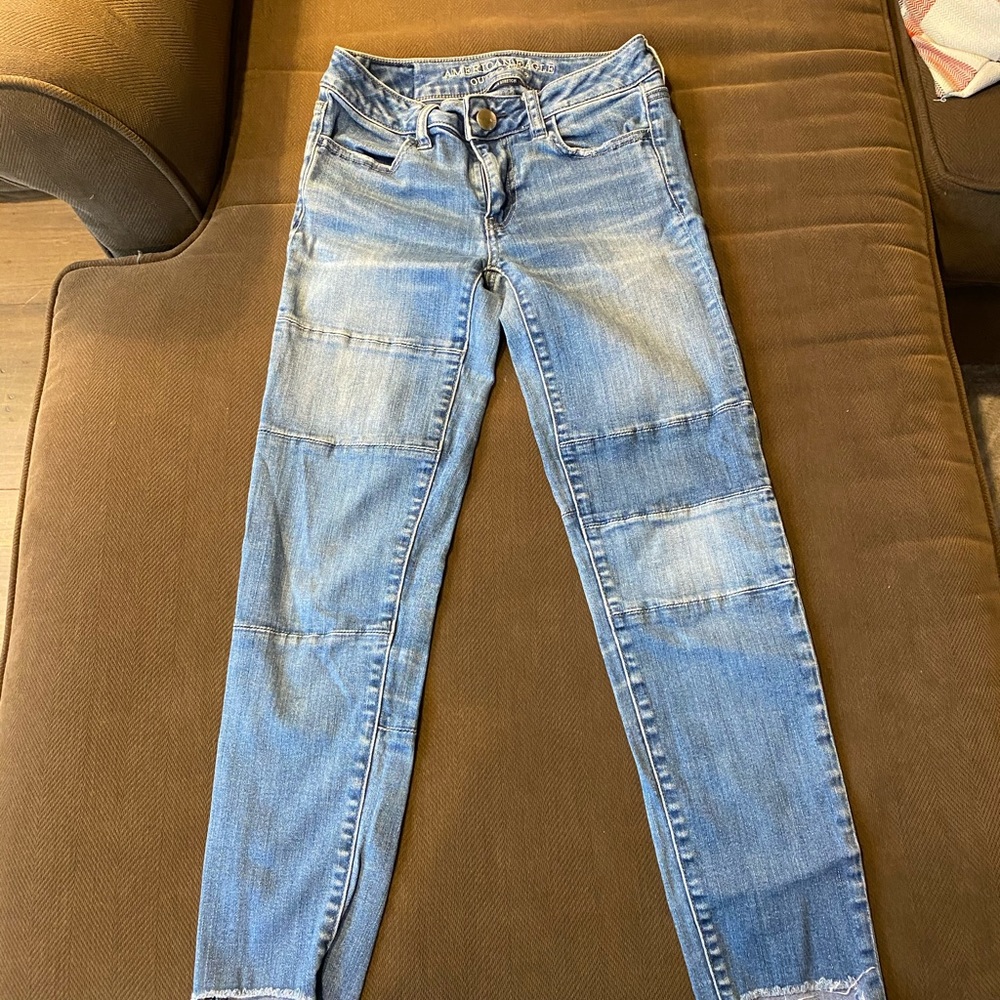 Patchwork jeans